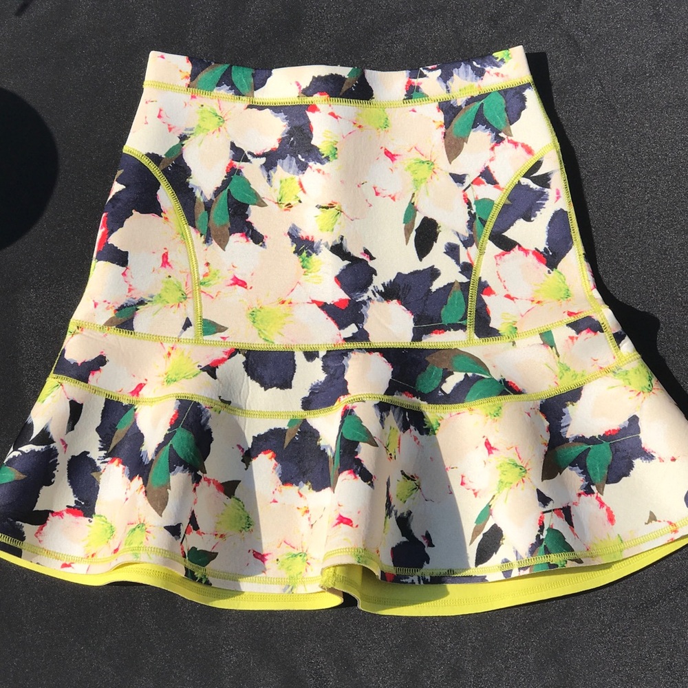 J. Crew Floral Skirt
